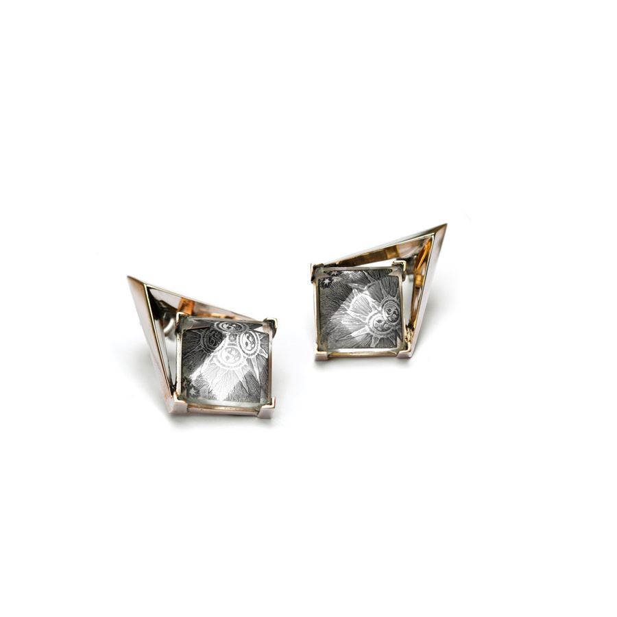 'Entropia' earrings with sun ENTROPIA | OR S CDR-LASBRO SOLE